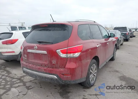 2014 Nissan Pathfinder Sv z USA, uszkodzony, nr VIN 5N1AR2MM2EC609319
